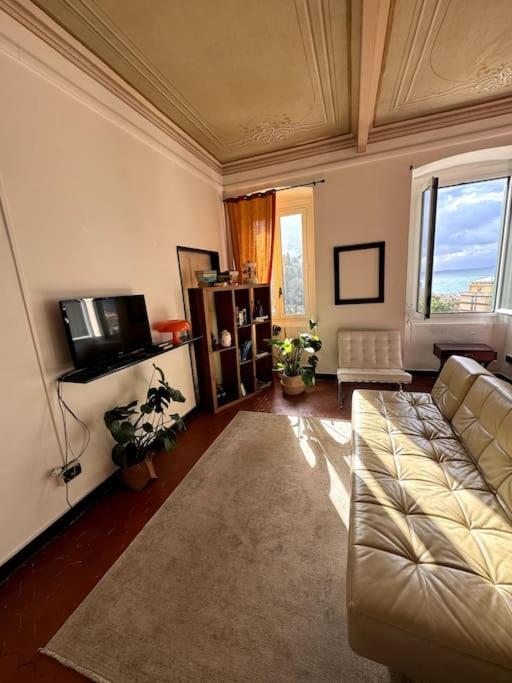 Ferienwohnung Tripla Finestra Sul Mare Camogli Exterior foto