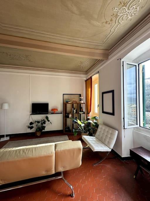 Ferienwohnung Tripla Finestra Sul Mare Camogli Exterior foto